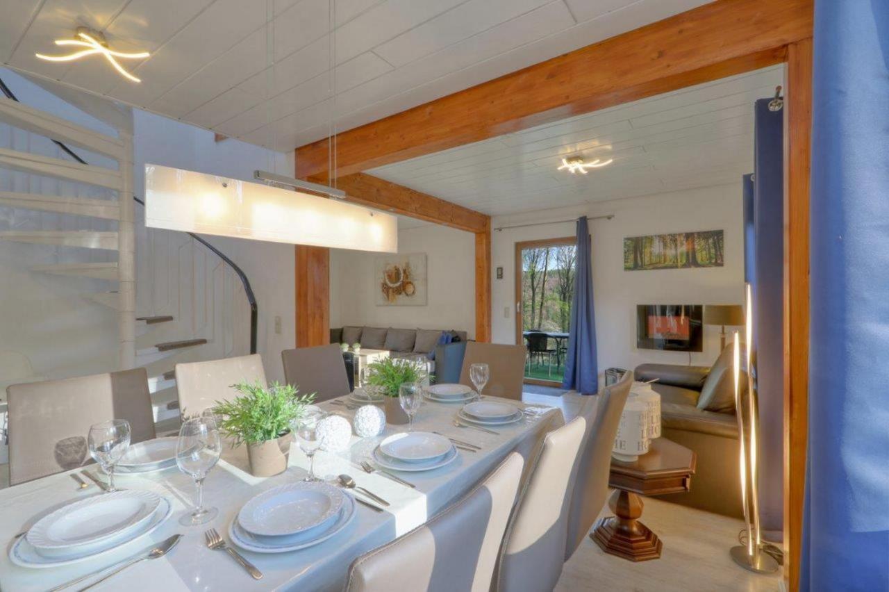 Seepark Kirchheim Ferienhaus Bei Zeta Mit Sauna מראה חיצוני תמונה